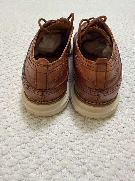 Cole Haan Grande Original Grand Wingtip Oxfords Brown Leather Men’s Size 11 W main image 6